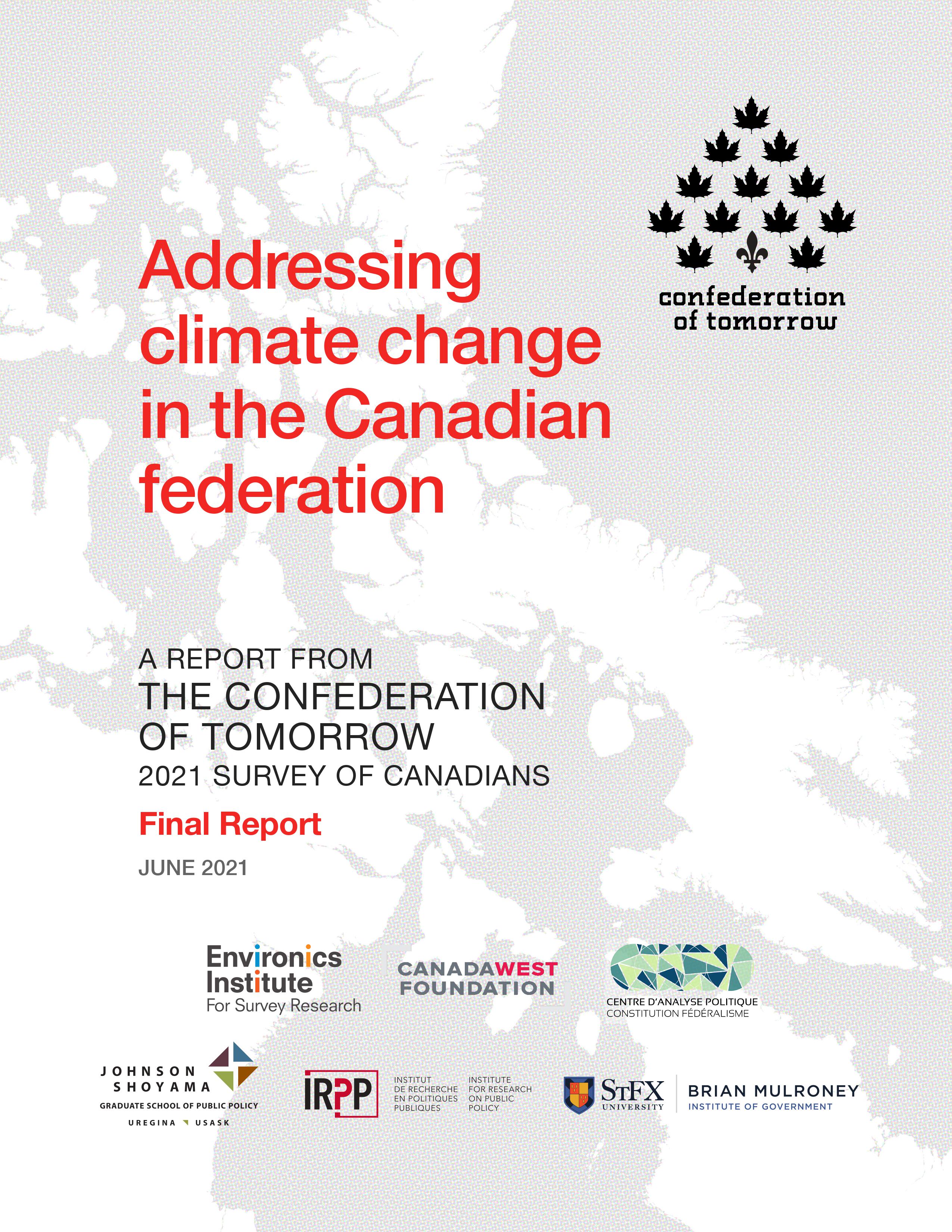 Addressing climate change in the Canadian federation